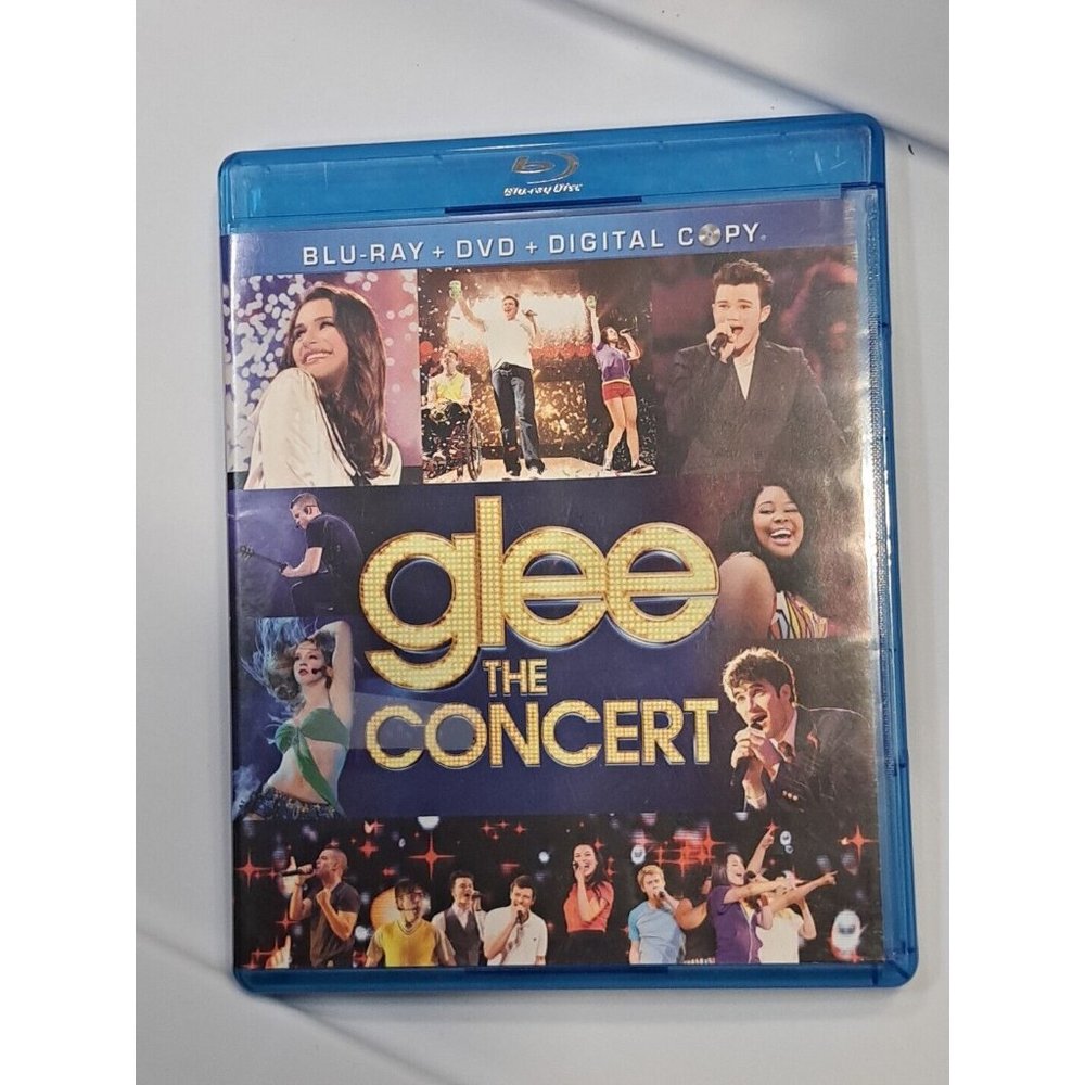 Glee The Concert (Blu-ray + DVD + Digital Copy, 2011, 2-Disc Set)